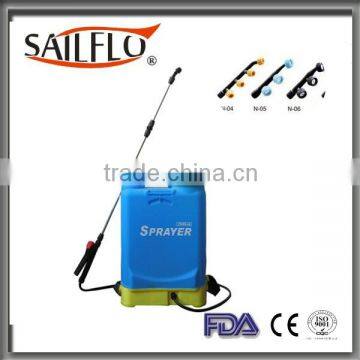 Sailflo 12V 3.8L/min 70psi 16 liters agriculture knapsack sprayer