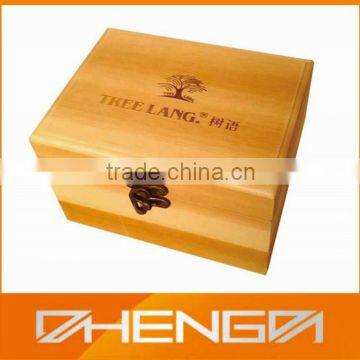 BESTSELL! customized made-in-china plain wood box(ZDW-E017)