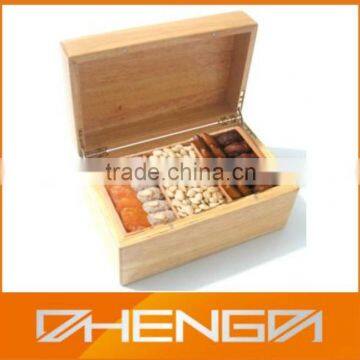 Hot!!! Customized Made-in-China Solid Natural Wooden Collective Design Arabian Dates Food Packaging(ZDC13-H017)