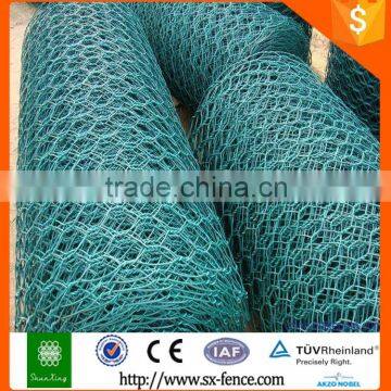 hot-dipped hexagonal wire mesh / welded galvanized gabion wire mesh