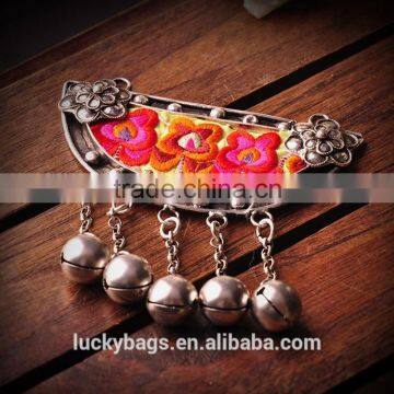 Chinese style ethnic embroidery pendant simple latest design pendant