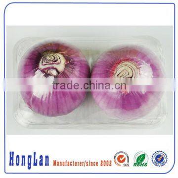 Transparent plastic fruit vegetable blister container food grade material food blister