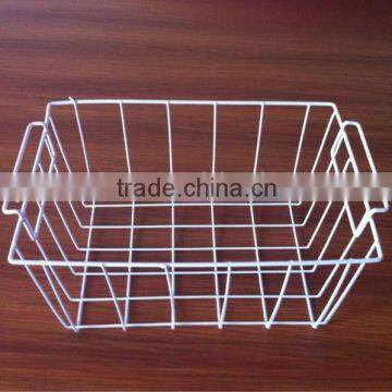 PF-S026 White rustic wire basket