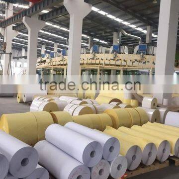 Cast coated self adhesive sticke paper roll to roll