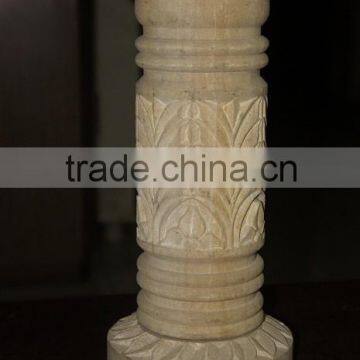 sandstone carved pillar