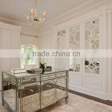 White painting sliding wooden door for rooms