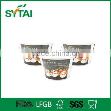 Biodegradable Ice Cream Paper Cup/Disposable Yogurt Paper Cup/Food Grade Paper Bowls photo-4