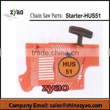 HUS51 gasoline chainsaws pull starter, starter for HUS 51 gasoline chainsaw ,spare parts for HUS chainsaw