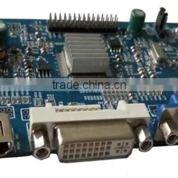 tft lcd controller board with VGA, DVI and HDMI interface