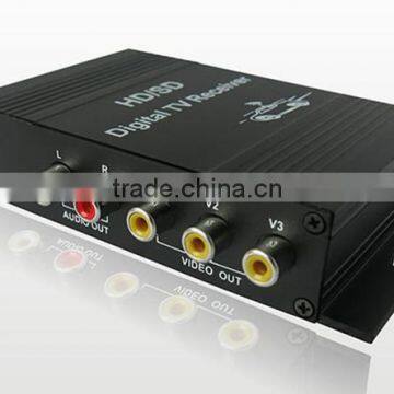 Digital Car Tuner Four Way Single Antenna M-288X TV Tuner ISDB-T Brazil ( One Seg ) Digital TV Receiver for South America photo-4