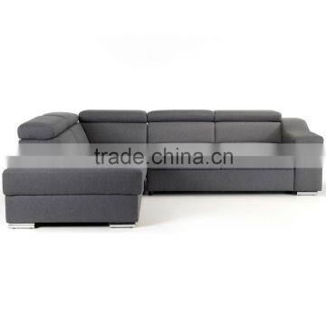 Factory price wooden frame sectional sofa fabric sofa set designs