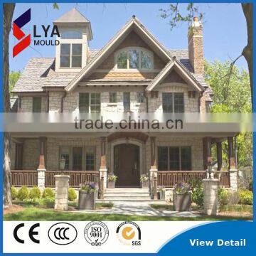 Hot Sales Concrete Artificial Stone Villa Wall Mold Colors Concrete Paving Tiles Moulds