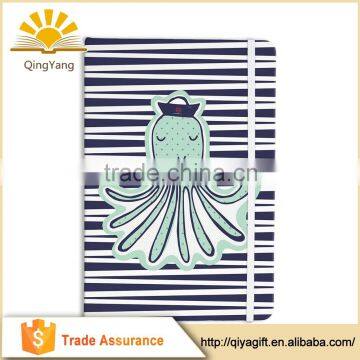 a5 Custom Personalized Printing Hardcover Notebook With Elastic Band photo-5