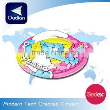 OEM Custom 3D laminated paper sticker