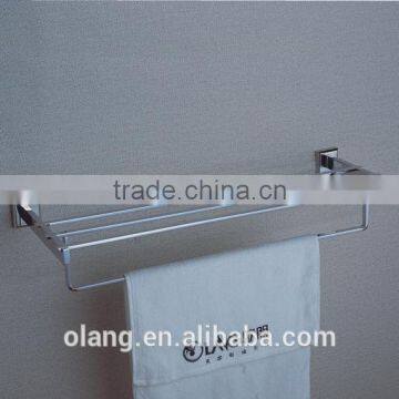 hotel style towel rack brass material