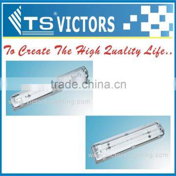 2X18W led t8 waterproof fluorescent lighting fixture