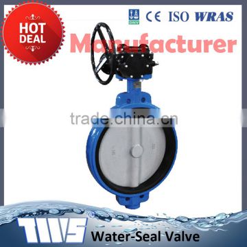 TWS soft seated butterfly valve