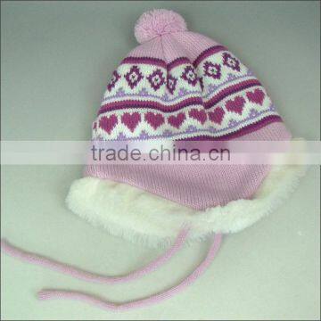 pink child hat