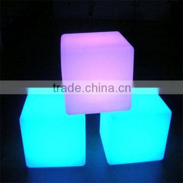 Illuminated Flashing Color Changing Led Cube Portable Chair