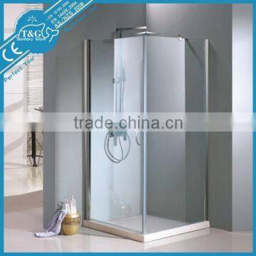 The most novel	cuboid shower enclosure