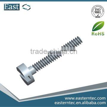 round head slotted M0.6X4 stailess steel machine precise screw