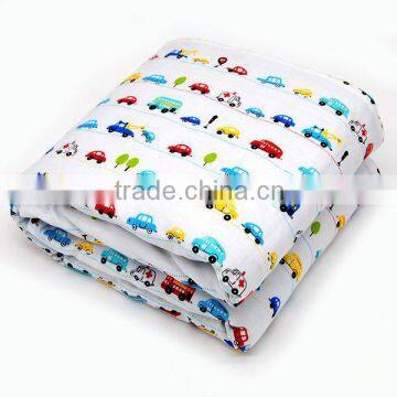 23% Off Skin Friendly Handmade Cotton Material Portable Printed Baby Quilt