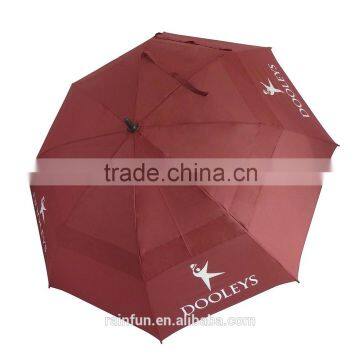 Strong windproof automatic open big golf umbrella