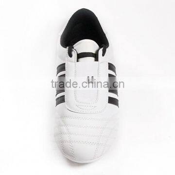 UWIN Handsome Black Strips Kids Taekwondo Shoes photo-5