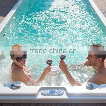 1.6m Depth Deluxe Freestanding Us Aristech Acrylic Swim Spa Pool 6 m photo-4