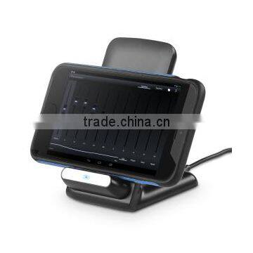 2016 qi Enabled Hot Selling Wireless Charging Transmitter Stand Online Shopping Desktop photo-3