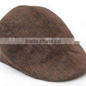Linen Beret Caps