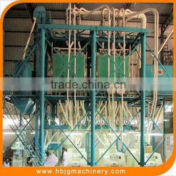 Compact Automatic European Standard Quality Maize Flour Mill