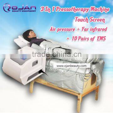 3in1 Pressotherapy Air Pressure presso machine detoxin lymph drainage massage