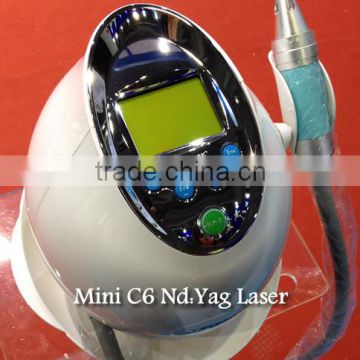 2016 beauty salon portable 1064nm&532nm q switch nd yag laser tattoo removal machine system