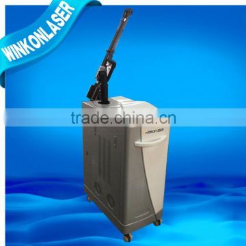 Tattoo Laser Removal Machine Standing Q-switch 1064nm 532nm Long Pulse 1500mj Nd Yag Laser Hair Removal Machine