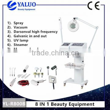 Skin Tightening Professional 8 In 1 Permanent Multifunction Facial Equipment For Beauty Salon Use