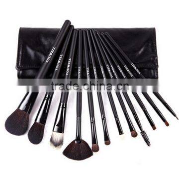 12pcs Good Quality Animal Hair Cosmetic Makeup Brush Set Wholesale photo-2