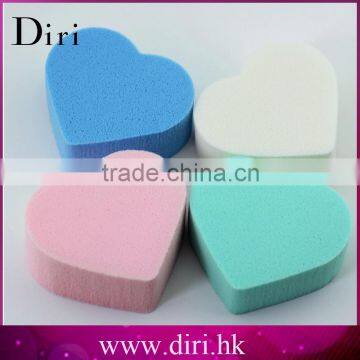 Sweet heart shape Latex Free Beauty Makeup puff Cosmetic Sponge