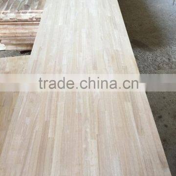 Rubber wood finger joint board/glued laminated wood board