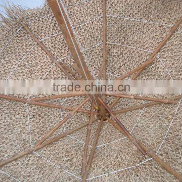 (VIETNAM) CHEAPEST PRICE OF THATCH SEAGRASS UMBRELLA, PALM LEAF UMBRELLA, SEAGRASS UMBRELLA, COCONUT UMBRELLA