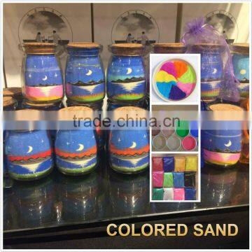 Wholesale colored sand for terrarium/Decoration/Embossment