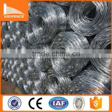 easy install wmachine welded knot fence/galvanized cattle field fencing/soccer field fence