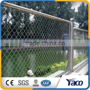 Residential building use Good rigidity Black color Chain link fence