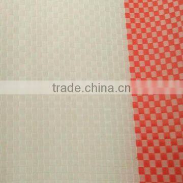 White Grey Green 25kg 50kg pp woven flour/rice/grain bag/sack with strips for sale
