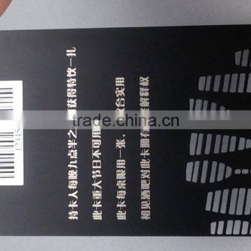 Cheap Price Metal Black Business Card With CMYK Printing photo-6