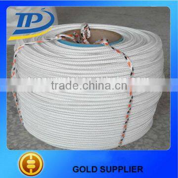 Tuopu white double braid nylon rope for sale