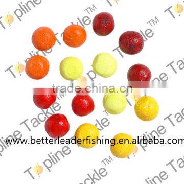 Fishing artificial pop ups with different color