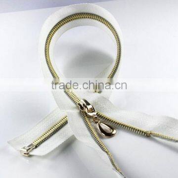 Wholesale Nylon Open- End Metal Zipper for Sewing 25cm
