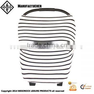 Multi-use Stretchy 3 in 1 Baby Car Seat Canopy Nursing Cover Baby Car Seat Cover photo-3