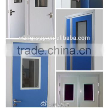 chinese supplier Cleanroom door (Stainless steel door) / Top grade top sell cleanroom mdf door